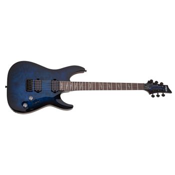 Schecter 2452-SHC Omen Elite Series - See-Thru Blue Burst