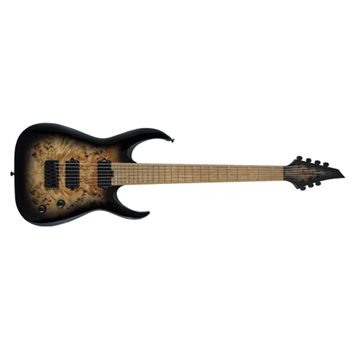 Jackson 2914007557 Pro Series Signature Misha Mansoor Juggernaut - Black Burst Burl