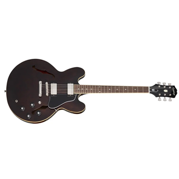 Epiphone IGES335JJSVWNH Jim James ES335 Electric Guitar - 70's Walnut  w/ Hardshell Case