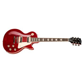 Gibson LPCS00TCNH Les Paul Classic in Trans Cherry w/ Hard Shell Case