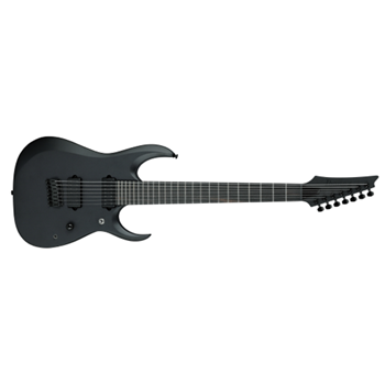 Ibanez RGDRB71BKF RGD Iron Label 7-String - Black Flat