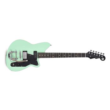 Reverend Guitars RV3-G-OCSG-RE-HB90-BK-B Rick Vito Soul Agent Series - Oceanside Green