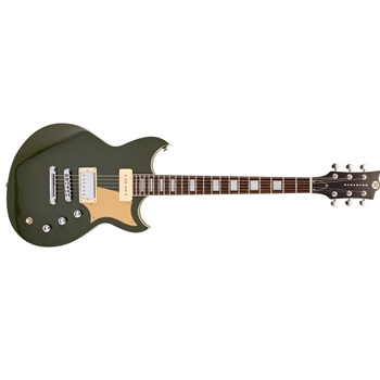 Reverend Guitars SENH90-G-ARGN-RW-HB90-AG-HT SENSEI H90 Electric Guitar - Army Green