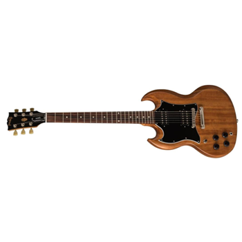 Gibson SGTR00WANHLH Sg Tribute Left-Handed - Natural Walnut /w Hard Shell Case