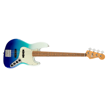Fender 0147373330 Player Plus Jazz Bass, Belair Blue, Pau Ferro, With Deluxe Gig Bag