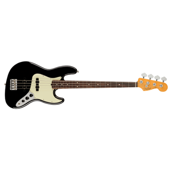 Fender 0193970706 American Professional II Jazz Bass - Black w/ Hardshell Case