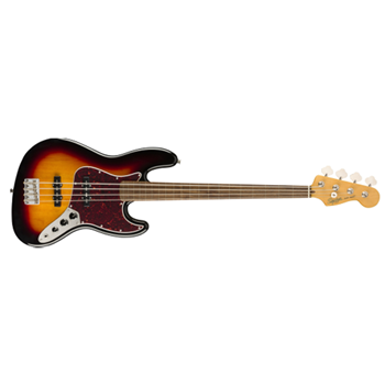 Squier 0374531500 Classic Vibe '60s Jazz Bass, Fretless