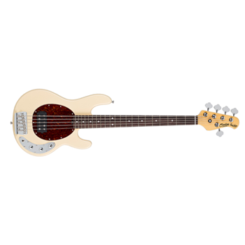 Ernie Ball ST-RAY35-VC-U (USED) Sterling Ray 5 String Bass Guitar - Vintage Cream