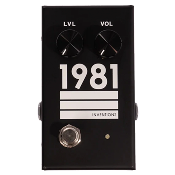 1981 Inventions 1981-LVL FULL-RANGE Overdrive Effect Pedal