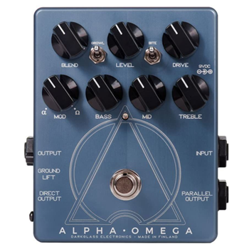 Darkglass AO Alpha Omega Dual Bass Preamp/od Effects Pedal