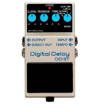 Boss DD-3T Digital Delay Tap Tempo Pedal