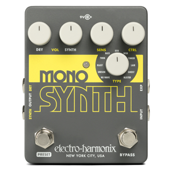 Electro-Harmonix GUITMONOSYNTH Guitar Mono Synth Pedal