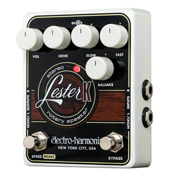 Electro-Harmonix LESTER K stereo rotary speaker pedal