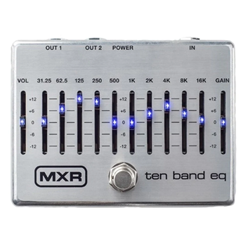 MXR M108S Ten Band Graphic Equalizer Pedal