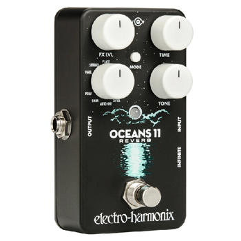 Electro-Harmonix OCEANS11 Oceans 11 Reverb Effects Pedal