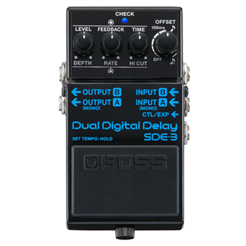 Boss SDE-3 Sde-3 Dual Digital Delay