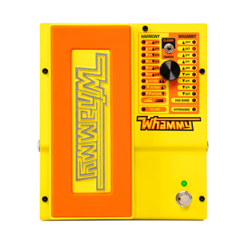 Digitech WHAMMYMN MonoNeon Edition Whammy Pedal with New Octave Blend Modes and Hypersonic Pitch Shifting.