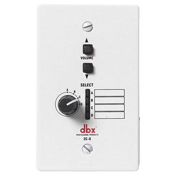 DBX DBXZC8V Wall Mounted Up/down Volume Control