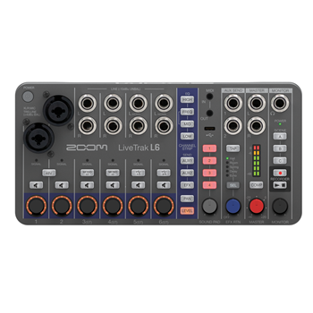 Zoom LIVETRACK-L6 10-Track Digital Mixer/Recorder