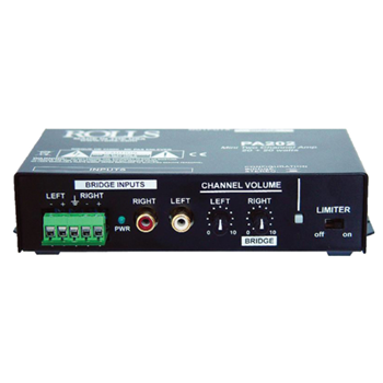 Rolls PA202 Stereo 20w/ch Class-D Amp