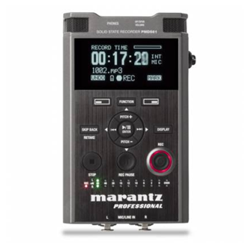 Marantz PMD-561XUS Compact Handheld Professional-Grade Audio Recorder, Demo