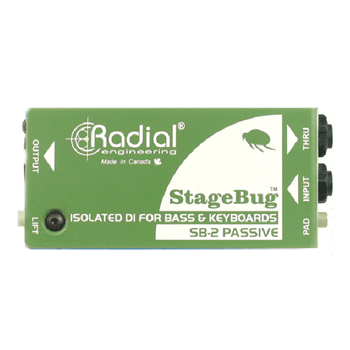 Radial R800 0120 00 Stagebug Sb-2 Passive Direct Box