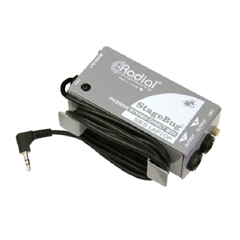 Radial R800 0150 00 Stagebug SB-5 Stereo Laptop/ Mobile Device Direct Box