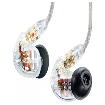 Shure SE535-CL Sound Isolating Earphones - Clear