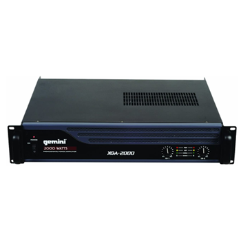 Gemini XGA-2000 2000 Watt Professional Power Amplifier