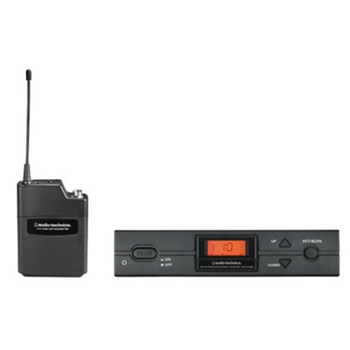 Audio Technica ATW-2110CI Bodypack Wireless Microphone System with No Mic (487.125-506.500 MHz)
