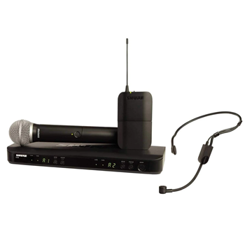 Shure BLX1288/P31-H9 Dual-Channel Combo Wireless System