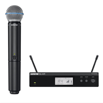 Shure BLX24R/B58-H9 Beta58 Wireless Rackmount Handheld System