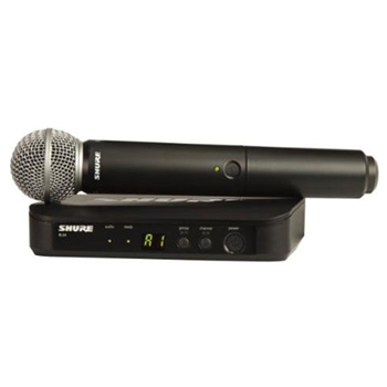Shure BLX24R/SM58-H9 Wireless Rackmount Handheld System