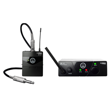 AKG WMS40MINI-INSTR-US25B Mini Wireless Instrument System (Freq: 25B)