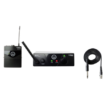 AKG WMS40MINI-INSTR-US25D Mini Wireless Instrument System (Freq: 25D)