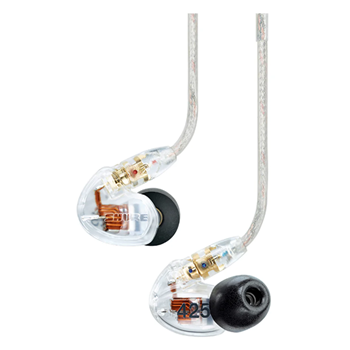 Shure SE425-CL Sound Isolating In-Ear Stereo Headphones - Clear
