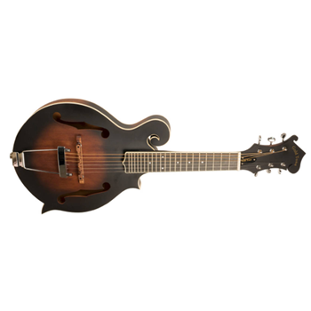 Gold Tone F6 Acoustic Electric 6-String F-Style Mando-Guitar with Case