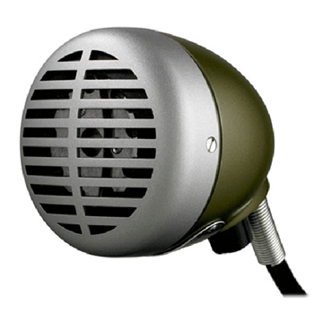Shure 520DX 'Green Bullet' Dynamic Omnidirectional Microphone