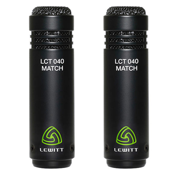 Lewitt LCT040MP MATCH MP Stereo Pair Pencil Condenser Microphone