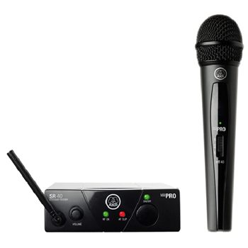 AKG WMS40MINI-VOCAL-US25B Mini Wireless Vocal Microphone System (Freq: 25B)