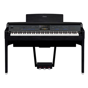 Yamaha CVP909 B Clavinova Digital Piano with bench -  Black Walnut