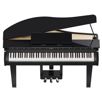 Roland GP-3-PE Low-Profile Digital Grand Piano - Polished Ebony