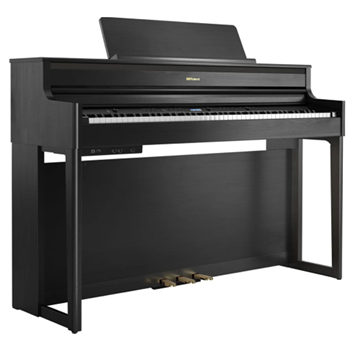 Roland HP704-CH-WS Digital Piano With Stand - Charcoal Black