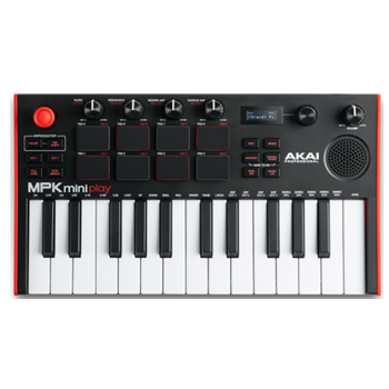 AKAI MPKMINIPLAYMK3XUS Mini Controller Keyboard With Built In Speakers