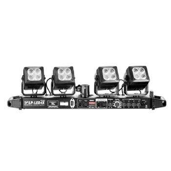 Yorkville LP-LED4X 4 x LED light heads, effects control, colour control, intensity control, DMX I/O