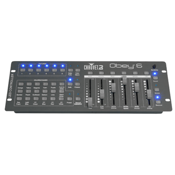 Chauvet OBEY6 Compact 6-Channel Dmx Controller