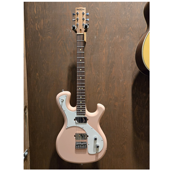 Backline Guitars BFGSP Badfish Electric Guitar - Shell Pink w/ Tweed Hardshell Case