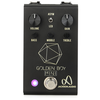 Jackson-Audio GOLDEN-BOY-MINI Mini Overdrive Guitar Pedal - Joey Landreth Signature Edition - Black