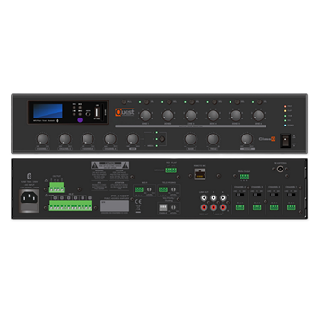 Quest PR-130BT Commercial mixer amp with bluetooth, FM tuner and media player