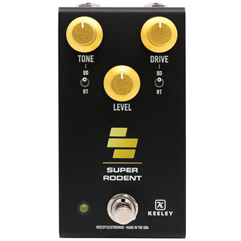 Keeley SUPER-RODENT 4-in 1 Distortion/Overdrive Pedal